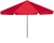 Parasol ogrodowy  3,5m bez podstawy czerwony