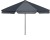 Parasol ogrodowy  3,5m bez podstawy grafitowy