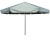Parasol ogrodowy 3m bez podstawy szary