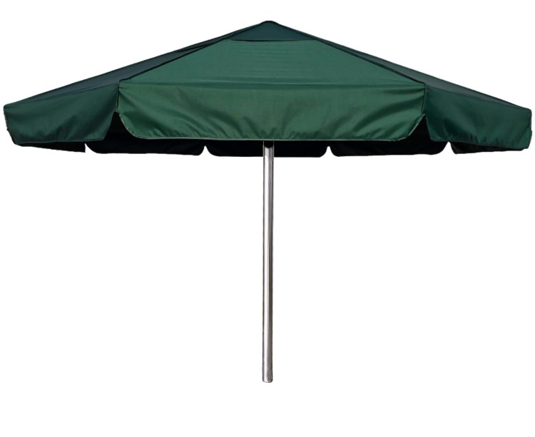 Parasol ogrodowy 3m bez podstawy ciemny zielony