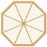 Parasol okrągły (8-kątny) 4,5 m