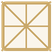 Parasol 3,5 × 3,5 m