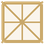 Parasol 3 × 3 m